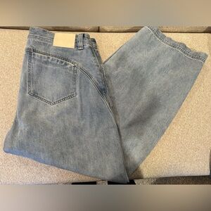 Gap x BÉIS High Rise Barrel Jeans in 16R/33 EUC